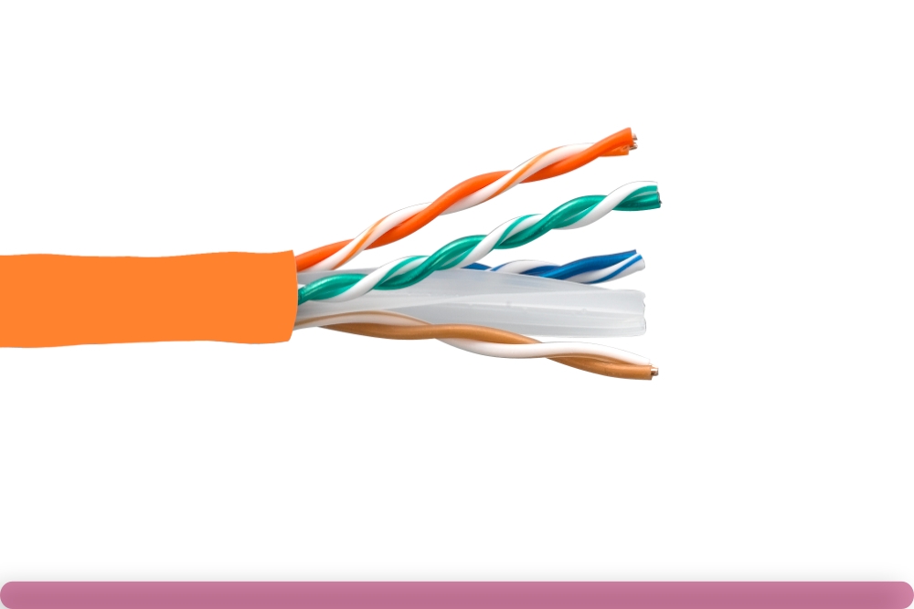 10x8-217th_2.jpg Cat. 6 CMR UTP Solid Ethernet Bulk Cable 550MHz Orange - Image 1