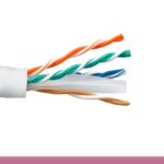 Cat. 6 CMR UTP Solid Ethernet Bulk Cable 550MHz White