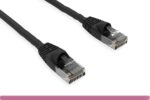 Black Color Cat 6 UTP Patch Cable
