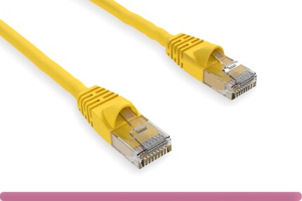 Yellow Color Cat 6 UTP Patch Cable