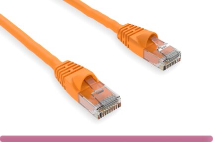 Orange Color Cat 6 UTP Patch Cable