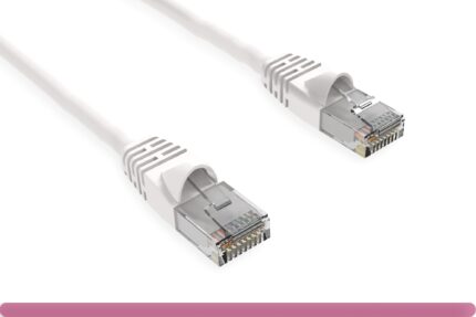 White Color Cat 6 UTP Patch Cable