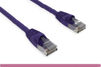 Purple Color Cat 6 UTP Patch Cable