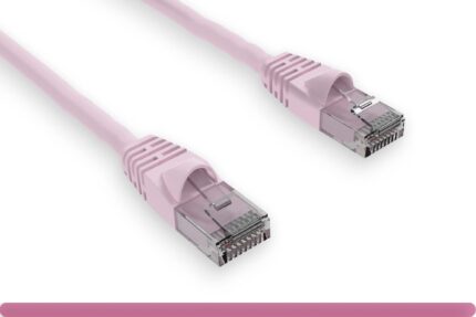 Pink Color Cat 6 UTP Patch Cable