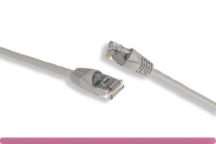 Gray Color Cross Over Cat 6 UTP Patch Cable