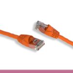 Orange Color Cross Over Cat 6 UTP Patch Cable
