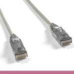 Gray Slim Cat 6 UTP Patch Cable