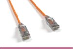 Orange Slim Cat 6 UTP Patch Cable