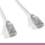 White Slim Cat 6 UTP Patch Cable