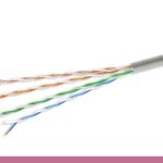Mini Cat. 6 UTP Stranded Ethernet Bulk Cable Gray 28AWG