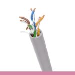 Cat. 6 UTP CMP Plenum Gray Ethernet Bulk Cable 550MHZ