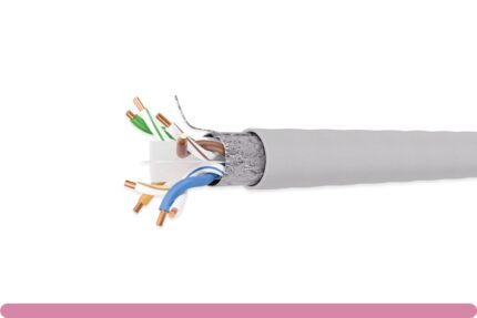 Cat. 6 STP Solid Gray Bulk Cable