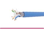 Cat. 6 STP Solid Blue Bulk Cable