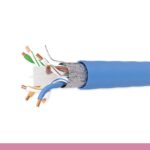 Cat. 6 STP Solid Blue Bulk Cable
