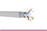Cat. 6 STP Stranded Gray Ethernet Bulk Cable 550MHz