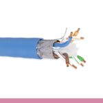 Cat. 6 STP Stranded Blue Ethernet Bulk Cable 550MHz
