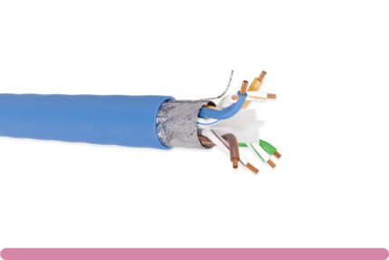 Cat. 6 STP Stranded Blue Ethernet Bulk Cable 550MHz