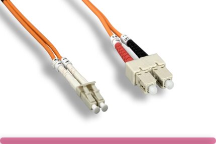 OM2 LC / SC 50/125 Multi-Mode Fiber Cable