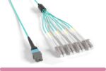 MTP® OM4 To LCU*4 Duplex Multi-Mode 8 Fibers OFNP Breakout Cable Type B - Image 3