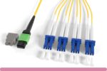 MTP® OS2 To LCU*4 Duplex Single-Mode 8 Fibers OFNP Breakout Cable Type-B - Image 2