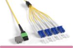 MTP® OS2 To LCU*4 Duplex Single-Mode 8 Fibers OFNP Breakout Cable Type-B - Image 4