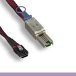 SFF8088 TO SFF8087 External Mini to Internal Mini SAS Cable