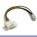 PCI Express 6 Pin to 5.25" Male x 2 Adapter Cable