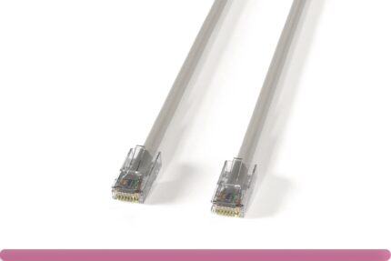 Non-Booted Gray Cat 6 UTP Patch Cable