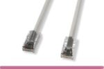 Non-Booted Gray Cat 6 UTP Patch Cable - Image 2