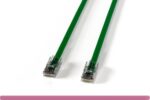 Non-Booted Green Cat 6 UTP Patch Cable