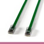 Non-Booted Green Cat 6 UTP Patch Cable