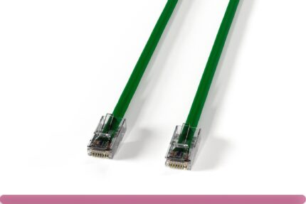 Non-Booted Green Cat 6 UTP Patch Cable