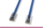 Non-Booted Blue Cat 6 UTP Patch Cable - Image 2