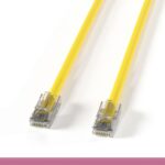 Non-Booted Yellow Cat 6 UTP Patch Cable