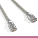Cat 6 UTP Patch Cable with Clear Boot Gray Color