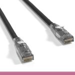 Cat 6 UTP Patch Cable with Clear Boot Black Color