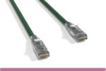 Cat 6 UTP Patch Cable with Clear Boot Green Color