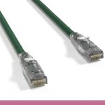 Cat 6 UTP Patch Cable with Clear Boot Green Color