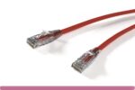 Cat 6 UTP Patch Cable with Clear Boot Red Color - Image 2