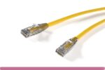 Cat 6 UTP Patch Cable with Clear Boot Yellow Color - Image 2