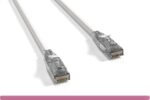 Cat 6 UTP Patch Cable with Clear Boot White Color