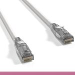 Cat 6 UTP Patch Cable with Clear Boot White Color