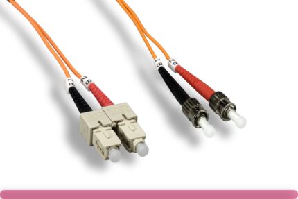 3.0MM SC/ST 65.2/125 OM1 Multi-Mode Fiber Cable