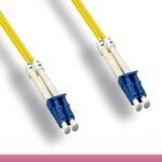 OS2 Duplex Single Mode LC / LC 9 /125 Fiber Optic Cable