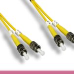 OS2 Duplex Single Mode ST / ST 9 /125 Fiber Optic Cable