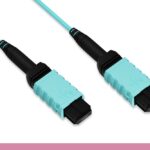 MPO OM4 Multi-Mode 12 Fibers Trunk Cable Type A