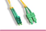 OS2 Duplex Single-Mode LC/APC to SC/APC 9 /125 Fiber Optic Cable