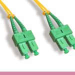 OS2 Duplex Single-Mode SC/APC to SC/APC 9 /125 Fiber Optic Cable