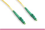 OS2 Simplex Single-Mode LC/APC to LC/APC 9 /125 Fiber Optic Cable