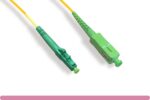 OS2 Simplex Single-Mode LC/APC to SC/APC 9 /125 Fiber Optic Cable